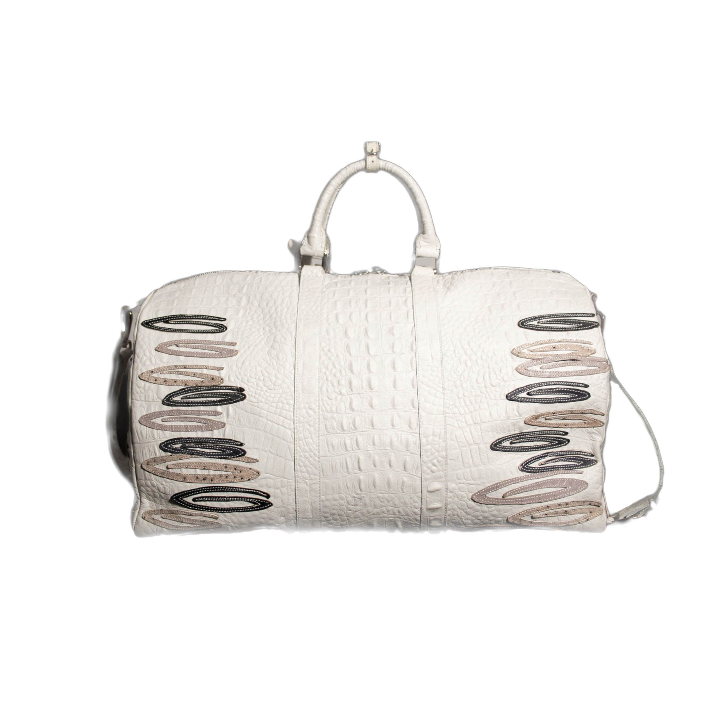 Croco Duffle Bag